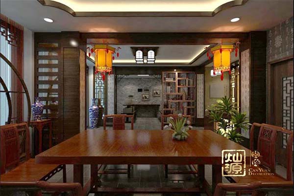 這樣的南寧茶館裝修，給茶客難得的品茶時光